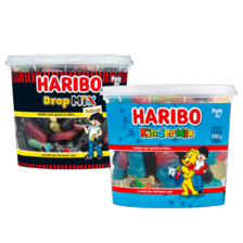 Haribo dropmix gekleurd of kindermix